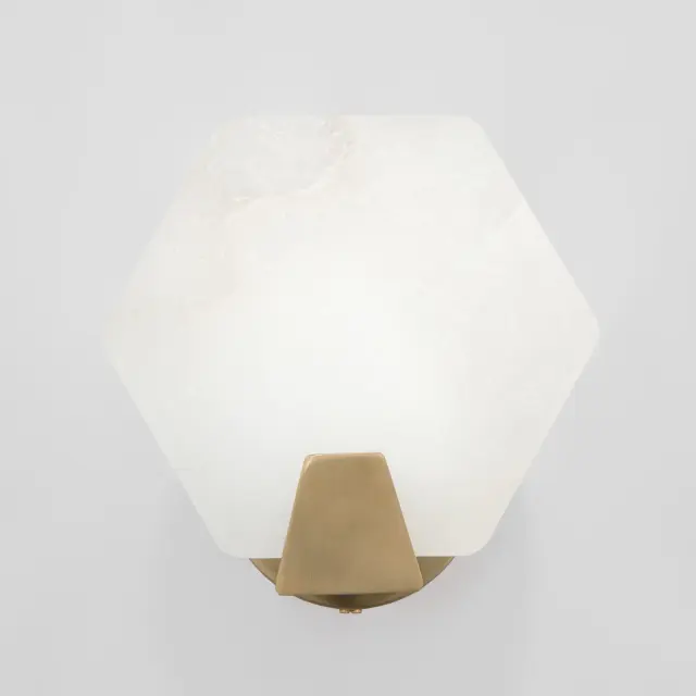Бра Eurosvet 60158/1 латунь MARBLE, ракурс 2