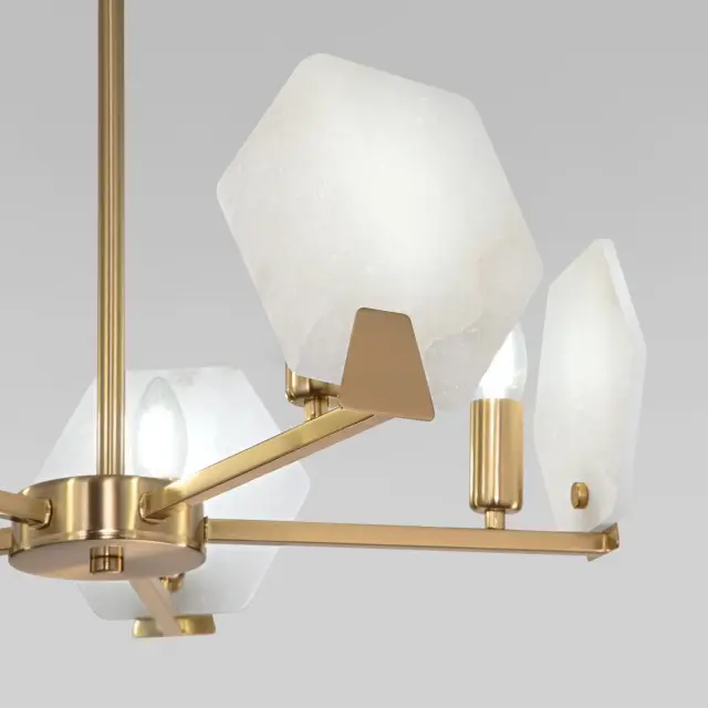 Люстра Eurosvet 60158/5 латунь MARBLE, ракурс 3