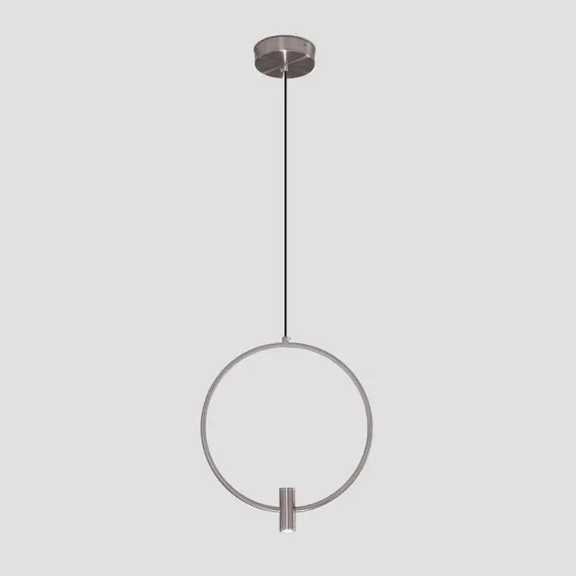 Светильник Eurosvet 50257/1 LED никель LAYLA, ракурс 2