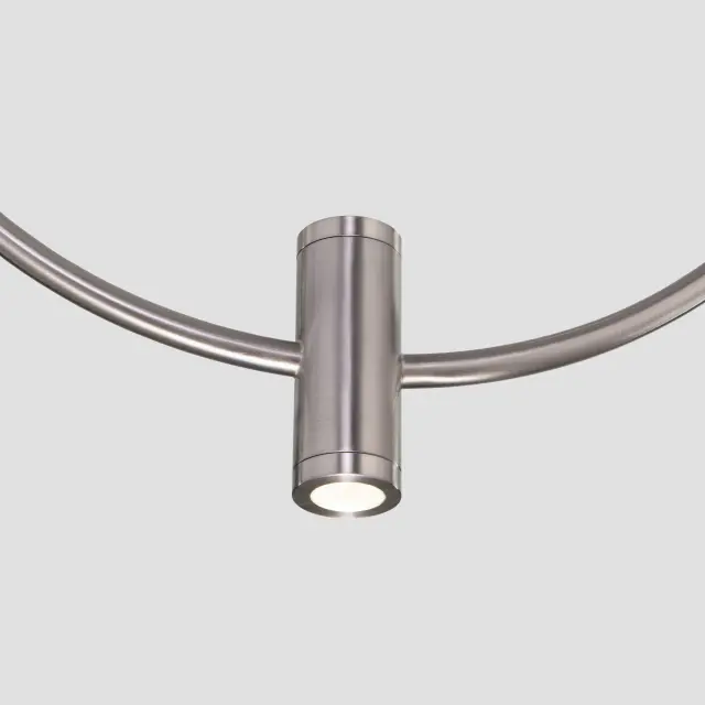 Светильник Eurosvet 50257/1 LED никель LAYLA, ракурс 3