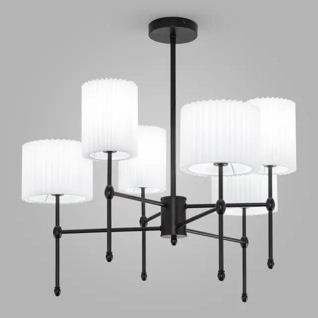 Люстра Eurosvet 60162/6 черный NOTTURNO