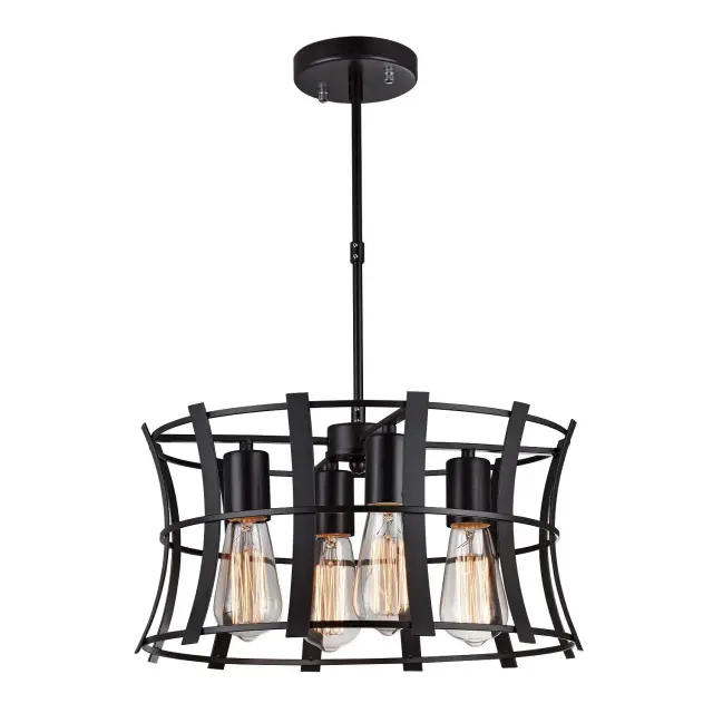 Люстра Favourite 1521-4PC WERK — коричневый, ракурс 2