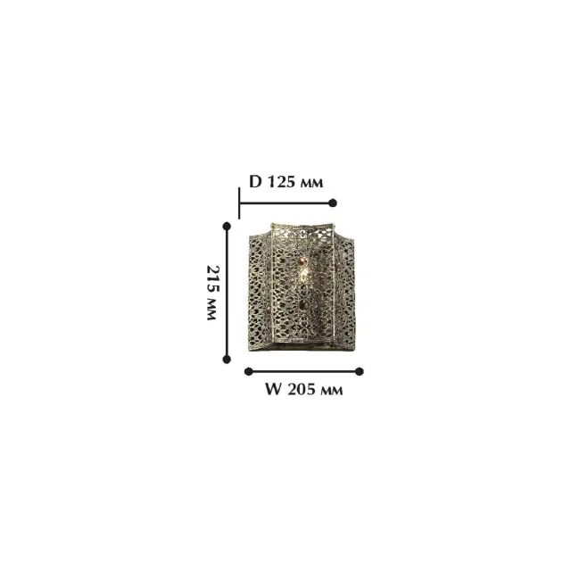Бра Favourite 1624-1W BAZAR — коричневый, ракурс 2