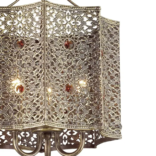 Люстра Favourite 1624-3P BAZAR — коричневый, ракурс 5