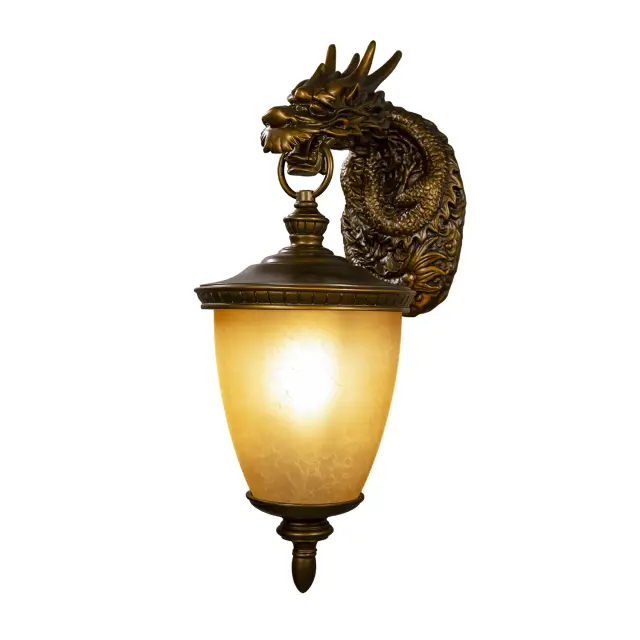 Уличный светильник Favourite 1716-1W DRAGON — коричневый