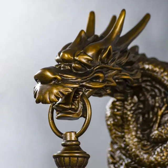 Уличный светильник Favourite 1716-1W DRAGON — коричневый, ракурс 4