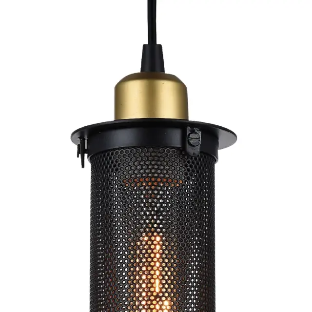 Светильник Favourite 1788-1P STRAINER — черный, ракурс 3