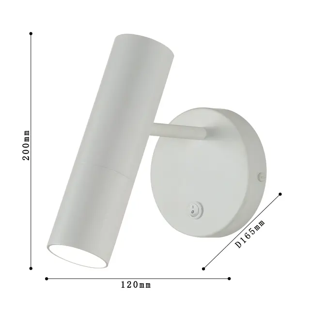 Бра Favourite 2108-1W TUBE — белый, ракурс 3
