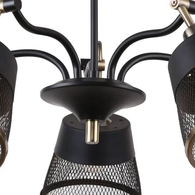 Люстра Favourite 2197-5U EGET — черный, ракурс 5