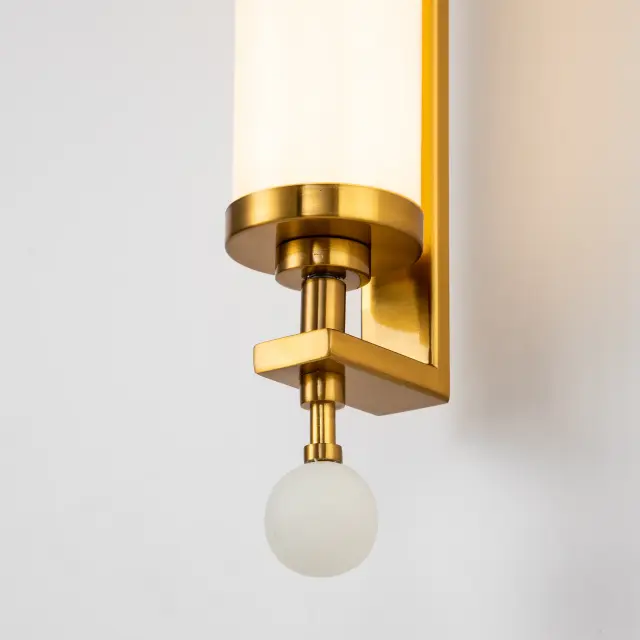 Бра Favourite 3012-2W PLUNGER — латунь, ракурс 6