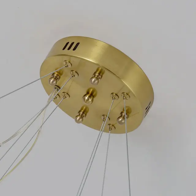 Светильник Favourite 4012-12P PLACERAT — золотой, ракурс 4