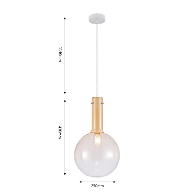 Светильник Favourite 4102-1P ALBA — белый, ракурс 3