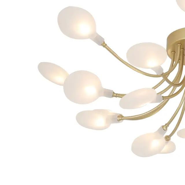 Люстра Favourite 4197-20C SKEIN — золотой, ракурс 5