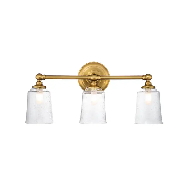 Светильник для ванной комнаты Elstead Lighting FE-HUGOLAKE3BATH-BB — латунь