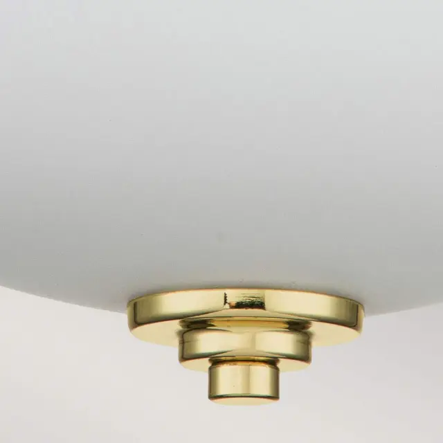 Светильник для ванной комнаты Elstead Lighting FE-MALIBU-F-BATH-PB — латунь, ракурс 2