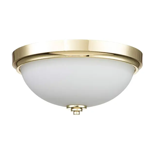 Светильник для ванной комнаты Elstead Lighting FE-MALIBU-F-BATH-PB — латунь, ракурс 5