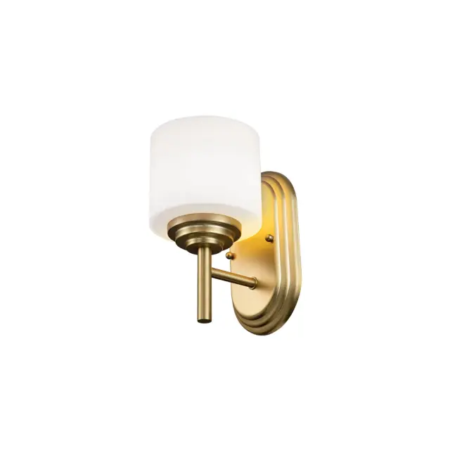 Светильник для ванной комнаты Elstead Lighting FE-MALIBU1-BATH-BB — латунь