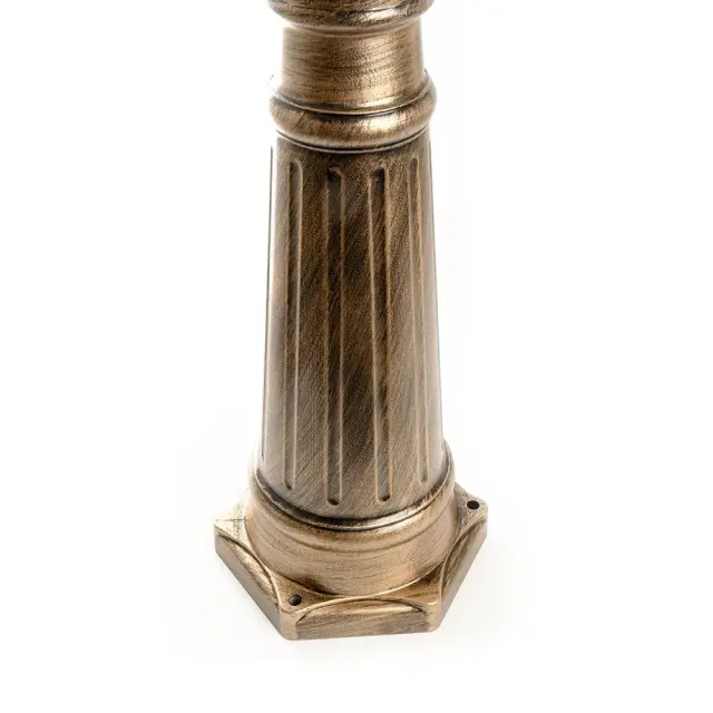 Фонарный столб Feron 11325 PL157 — коричневый, ракурс 3