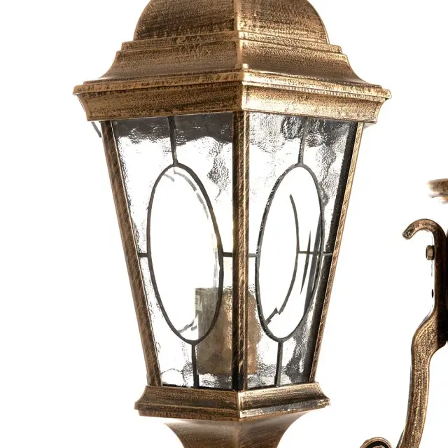 Фонарный столб Feron 11325 PL157 — коричневый, ракурс 4