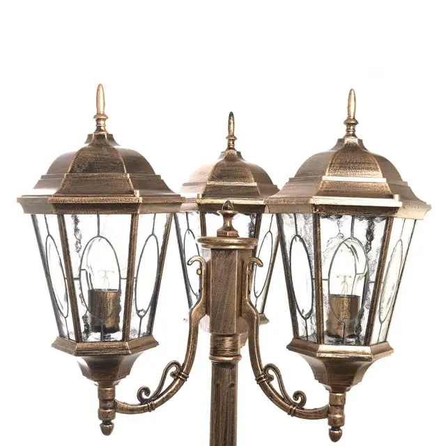 Фонарный столб Feron 11326 PL158 — коричневый, ракурс 4