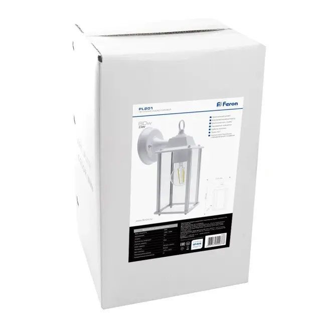 Уличный светильник Feron 11601 PL201 — белый, ракурс 7