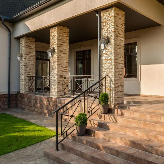 Уличный светильник Feron 11692 PL681 — бронза, ракурс 7