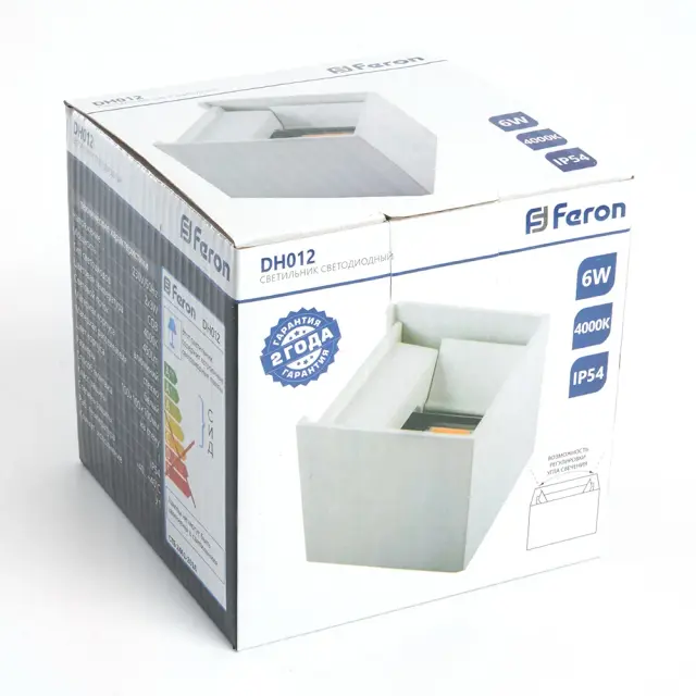 Уличный светильник Feron 11871 DH012 — белый, ракурс 4