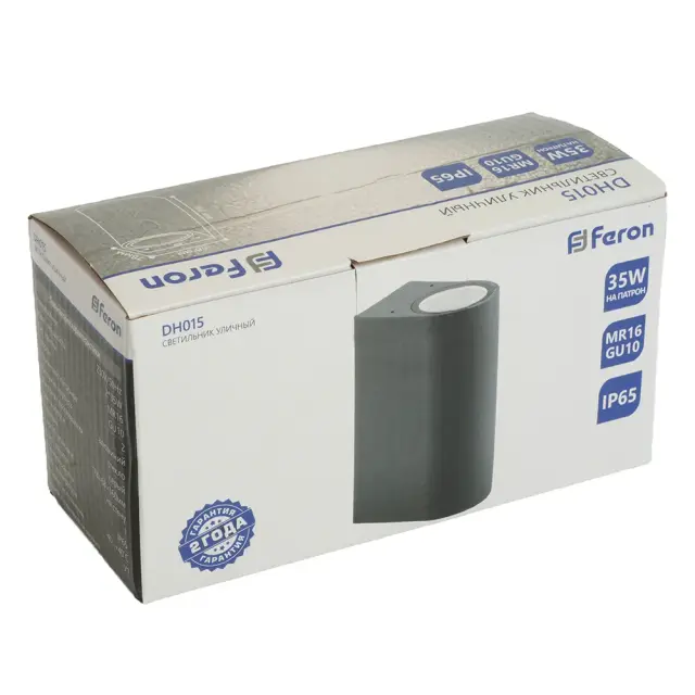 Уличный светильник Feron 11884 DH015 — серый, ракурс 10