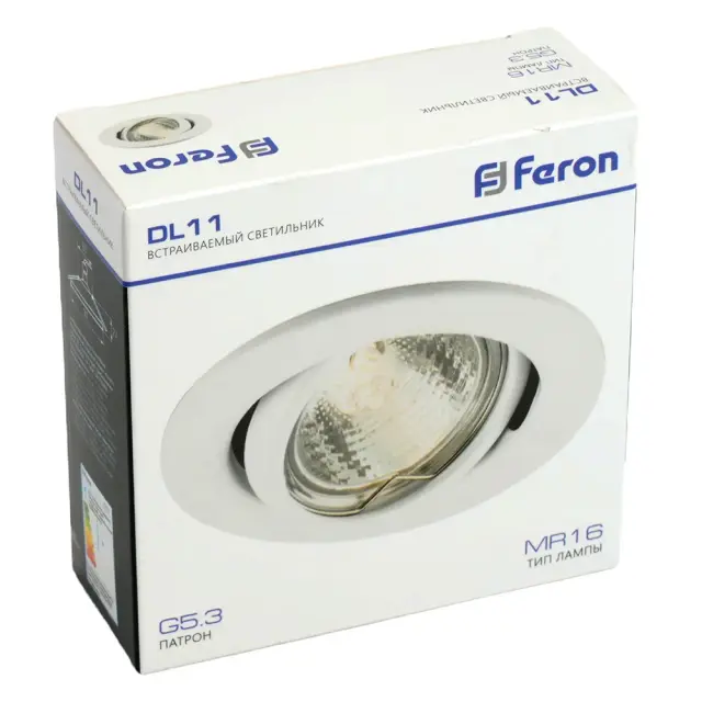 Точечный светильник Feron 15114 DL11 — белый, ракурс 7