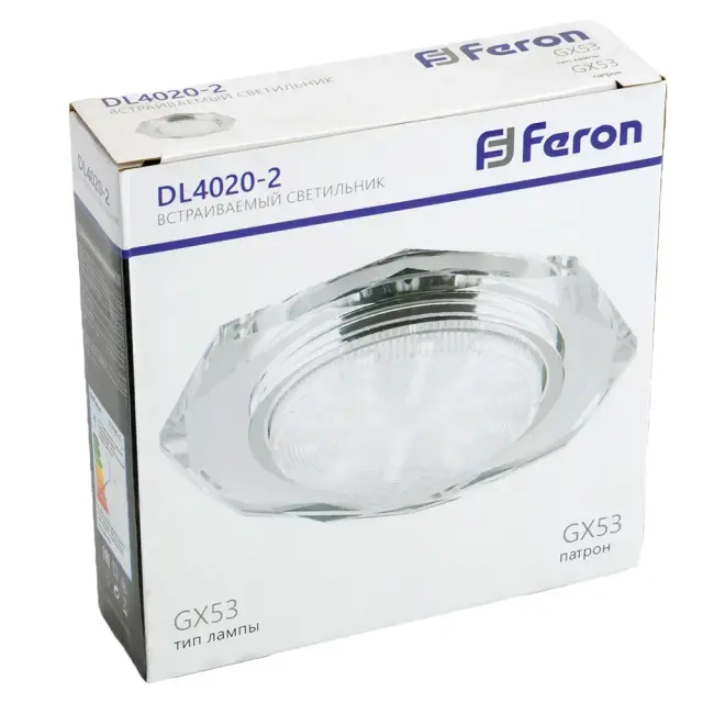 Точечный светильник Feron 20148 DL4020-2 — хром, ракурс 6