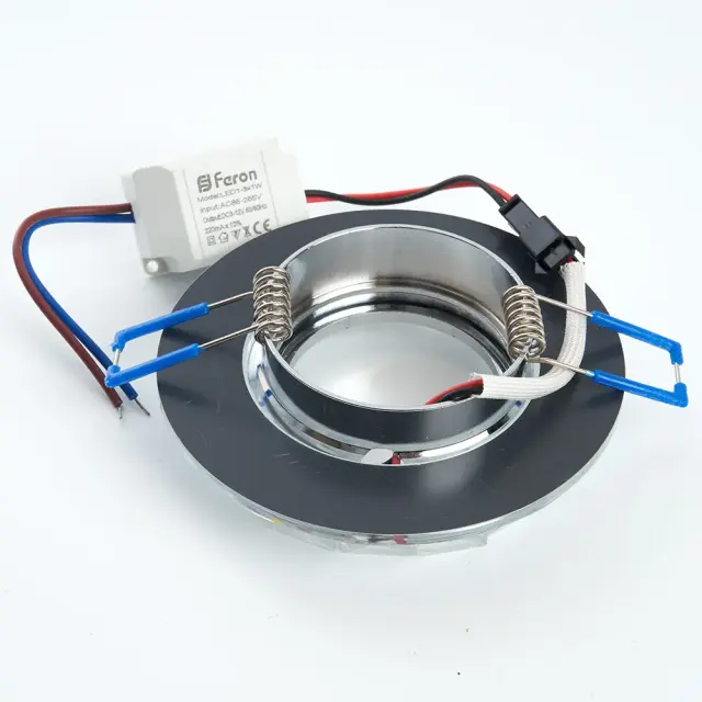 Точечный светильник Feron 28823 CD878 — хром, ракурс 8
