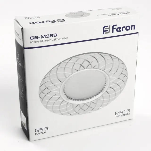 Точечный светильник Feron 28888 GS-M388 — белый, ракурс 8