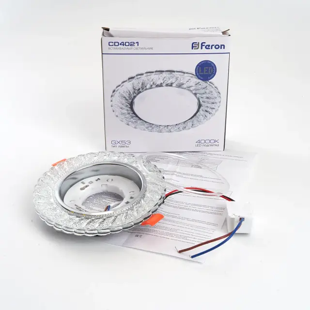 Точечный светильник Feron 29474 CD4021 — хром, ракурс 5