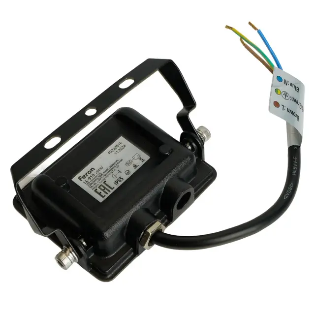 Прожектор Feron 29490 LL-918 — черный, ракурс 5