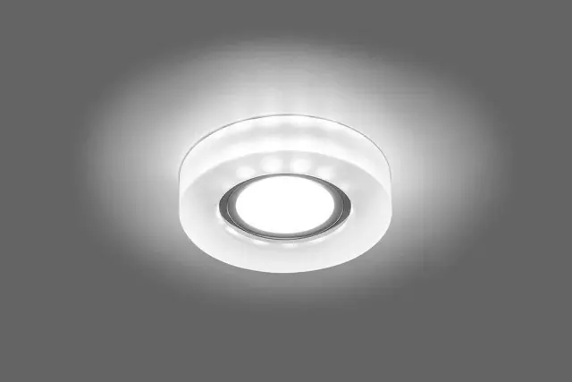 Точечный светильник Feron 29707 CD8080 — никель, ракурс 2