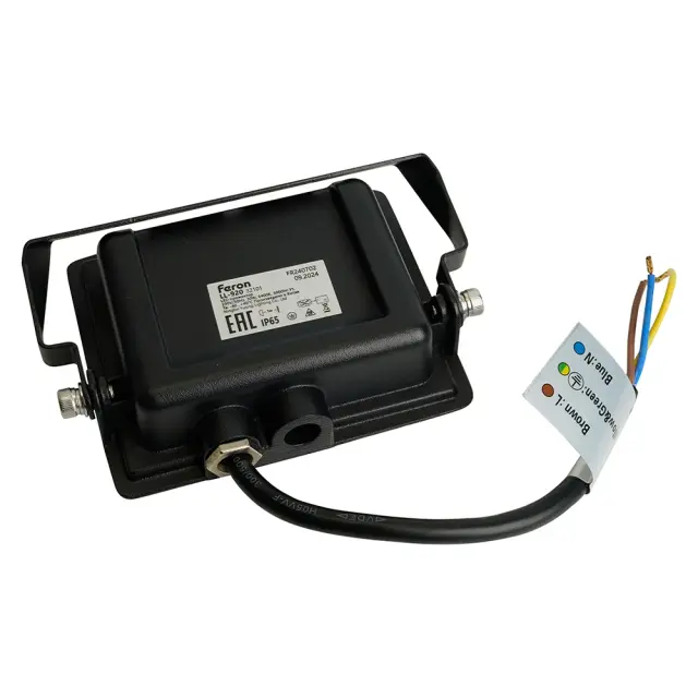 Прожектор Feron 32101 LL-920 — черный, ракурс 7