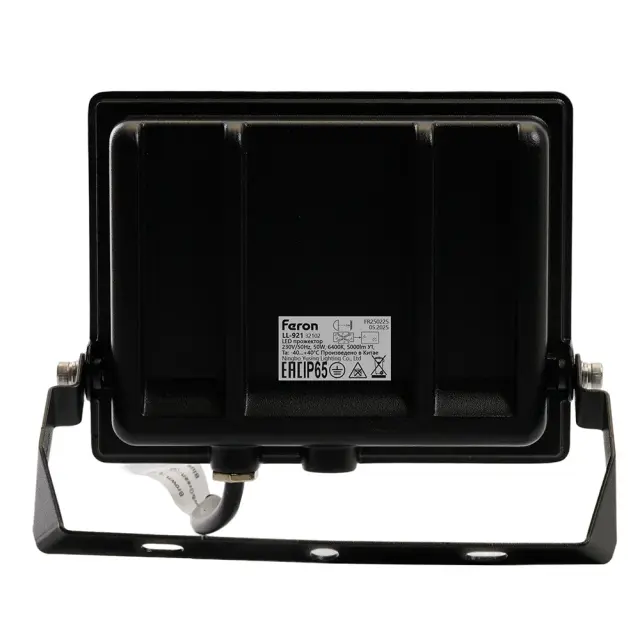 Прожектор Feron 32102 LL-921 — черный, ракурс 6