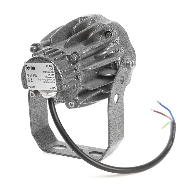 Уличное освещение Feron 32149 LL-886 — серый, ракурс 6
