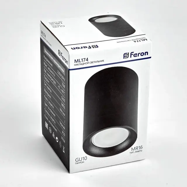Точечный светильник Feron 32631 ML174 — черный, ракурс 6