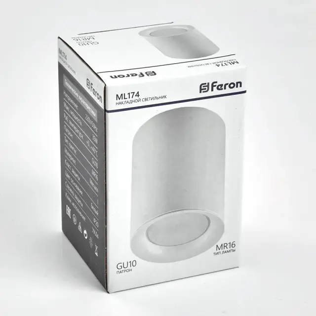 Точечный светильник Feron 32632 ML174 — белый, ракурс 6
