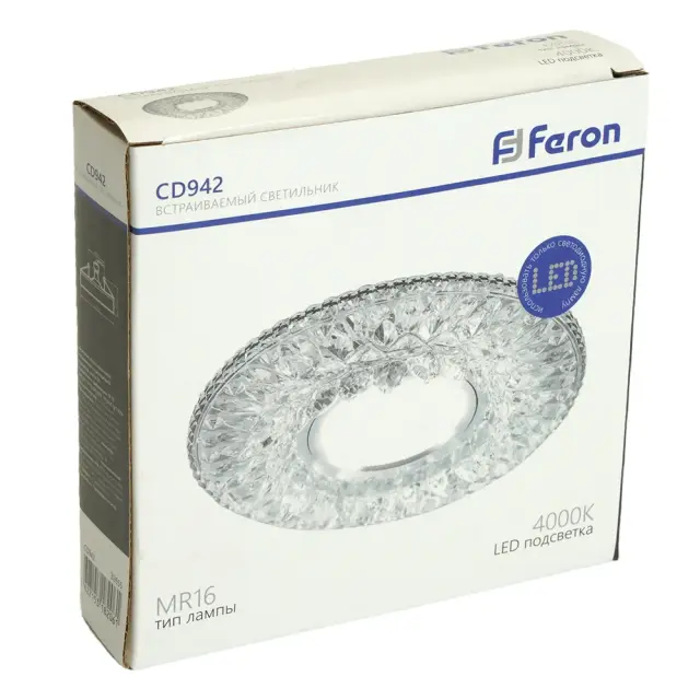 Точечный светильник Feron 32655 CD942 — хром, ракурс 7