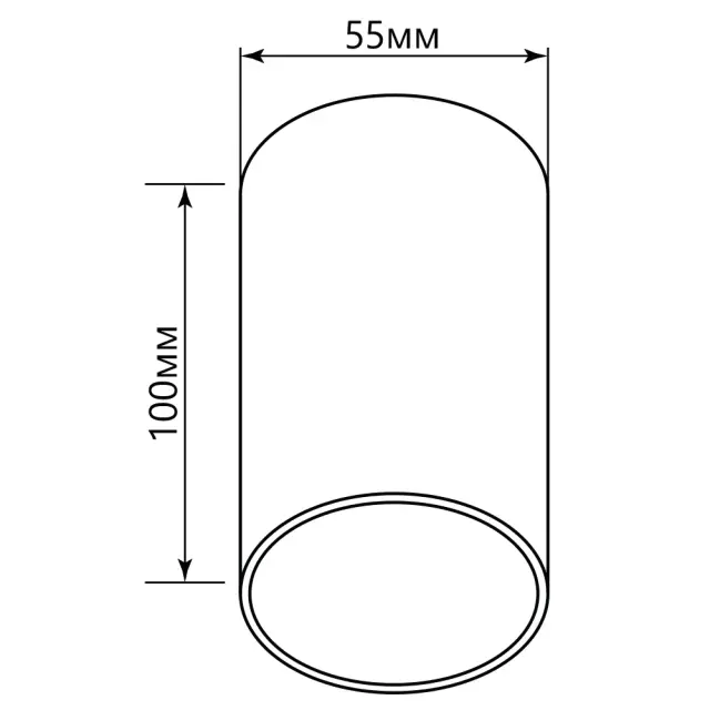 Точечный светильник Feron 40509 ML176 — белый, ракурс 3