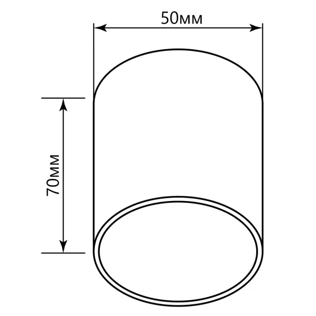 Точечный светильник Feron 40512 ML177 — белый, ракурс 6