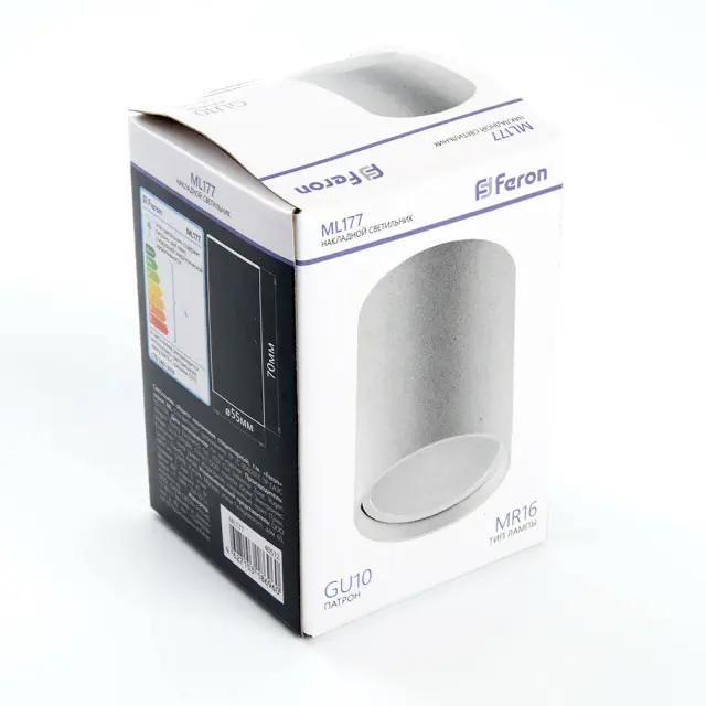 Точечный светильник Feron 40512 ML177 — белый, ракурс 7