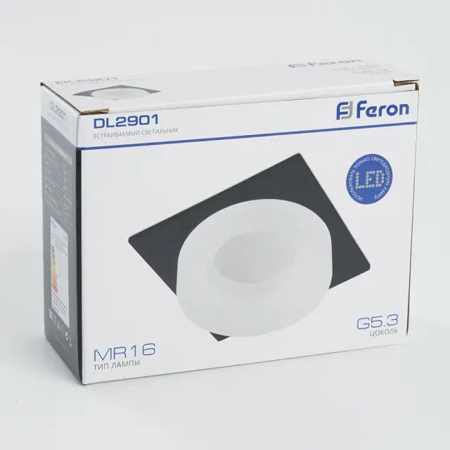 Точечный светильник Feron 41137 DL2901 — черный, ракурс 7