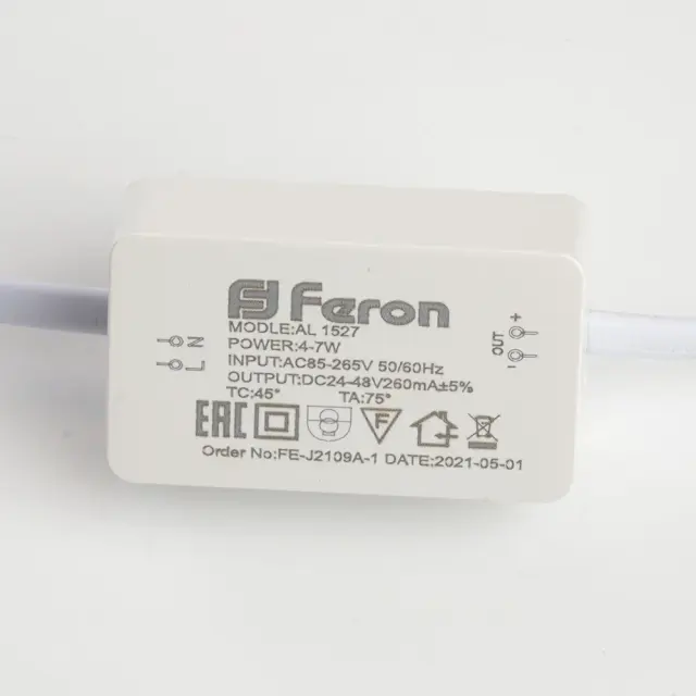 Точечный светильник Feron 41194 AL1527 — белый, ракурс 6