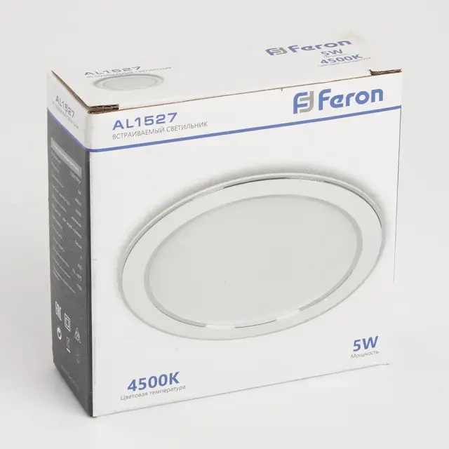 Точечный светильник Feron 41194 AL1527 — белый, ракурс 8