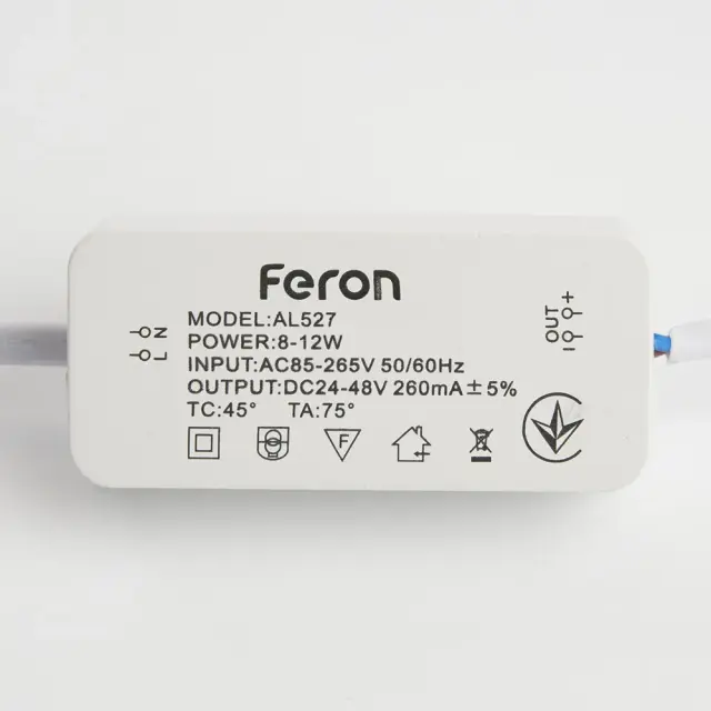 Точечный светильник Feron 41196 AL1527 — белый, ракурс 6