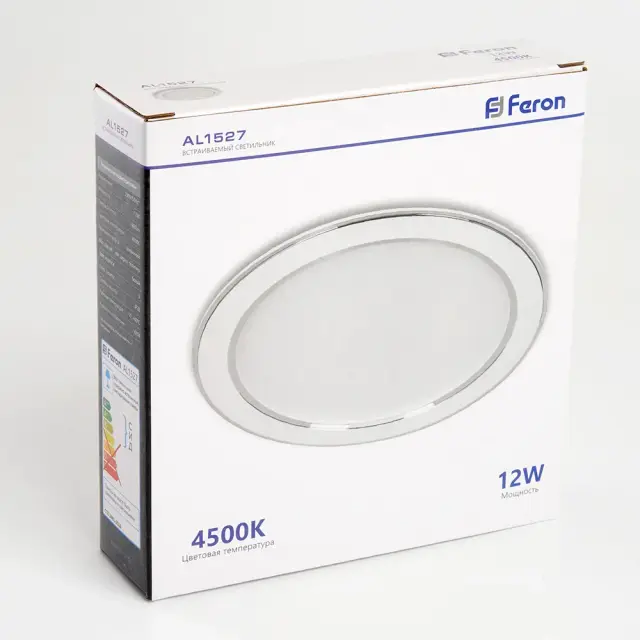 Точечный светильник Feron 41197 AL1527 — белый, ракурс 6