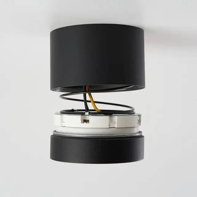 Точечный светильник Feron 41283 HL353 — черный, ракурс 4